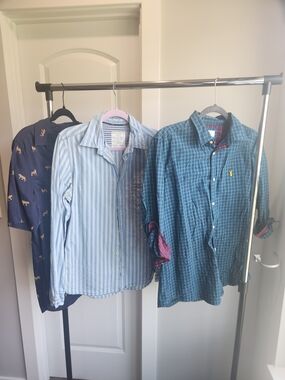 Bundle Of Men's Button-Down Shirts Medium